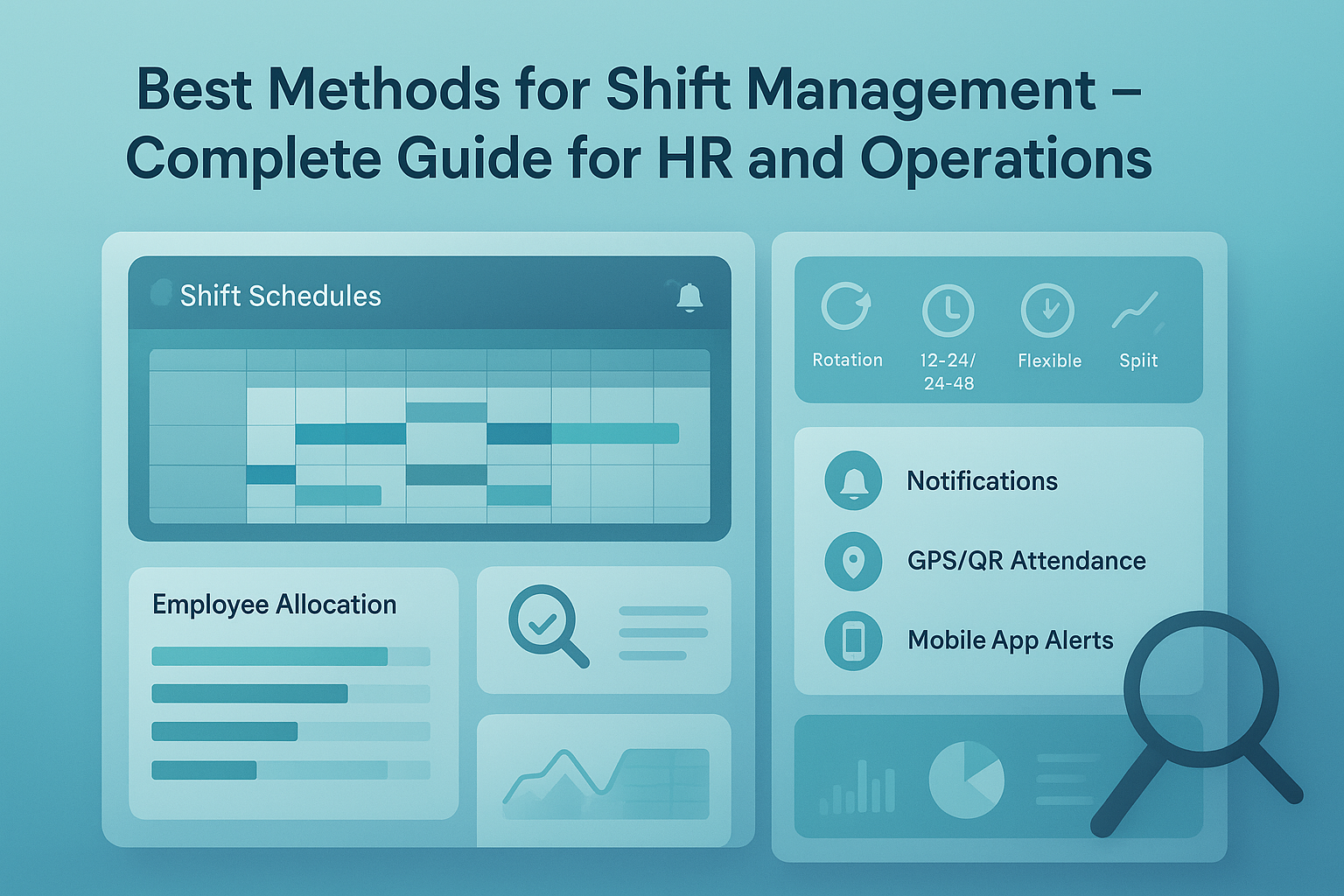 بهترین روش‌های مدیریت شیفت کاری